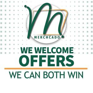 We Welcome Offers